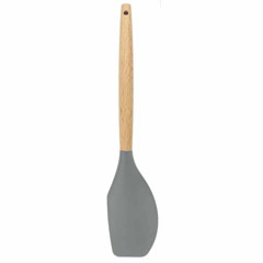 Epinox Silicone Scraping Spatula Wooden Handle, Ash 13 - Epinox