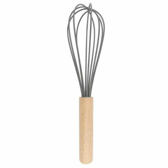 Epinox Silicone Whisk 25 cm Wooden Handle, Handle 30 - Epinox