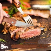 Epinox STK-20 Steak Bıçağı, Çelik Saplı - 2