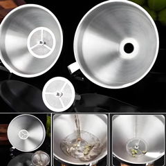 Epinox Süzgeçli Huni, 13 cm, HUN-13 - 5