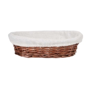 Epinox Woven Cloth Oval Basket, 28 Cm, Es-2820 - Epinox