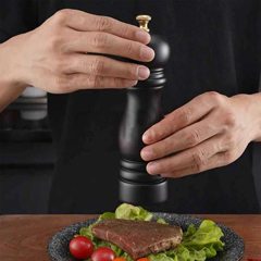 Epinox Wooden Salt Pepper Grinder Ceramic 21 cm, Dcb 21 - 2