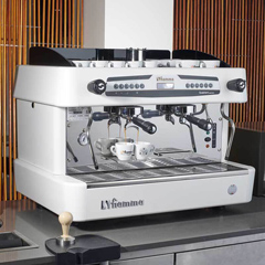 Fiamma Quadrrant 2 DSP TC Espresso Kahve Makinesi, Beyaz - Thumbnail