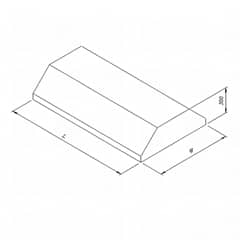 Filterless Medium Type Hood, 250x200 cm - Öztiryakiler