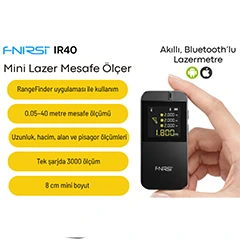 FNIRSI IR40 Mini Lazermetre Mesafe Ölçer, 40 m, Akıllı Telefon Uyumlu - 3
