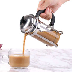 Epinox French Press, 350 ml, Lüx, Düz 350D - Thumbnail