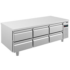 Frenox UGN3 DZ-6D Set Altı Buzdolabı, 3x 2/1 Çekmeceli, 200 cm - Frenox