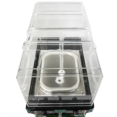 Fulimera KAY30 Cold Beverage Dispenser, Sliding Lid, Foamy Ayran Machine, 30 Lt - 8