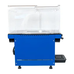 Fulimera KAY30 Soğuk İçecek Dispenseri, Kayar Kapak, Köpüklü Ayran Makinası, 30 Lt, Mavi - 3