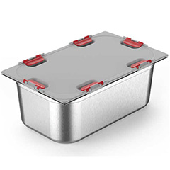 Gastrolley Leak-Proof Sealed Lid, Compatible with GN 1/1, 32.5x53 - Gastrolley