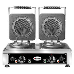 Gmg Amore M KGW 21 M Çiçek Waffle Makinesi, Çiftli, Sabit Plakalı - Gmg
