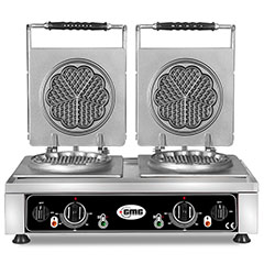 Gmg Amore S KGW 21 S Çiçek Waffle Makinesi, Çiftli, Sabit Plakalı, Teflon Kaplamalı - Gmg
