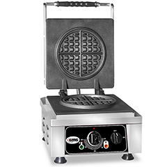 Gmg KGW 06 Yuvarklak American Waffle Makinesi, Tekli, Sabit Plakalı - Gmg