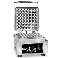 Gmg KGW 07 S Lokmia S Waffle Makinesi, Tekli, Sabit Plakalı, Teflon Kaplamalı - Gmg