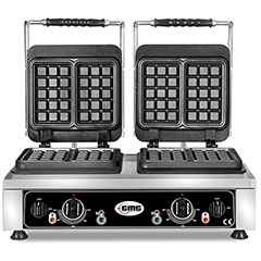 Gmg KGW 22 Bruxel Waflle Makinesi, Çiftli, Sabit Plakalı - Gmg