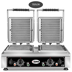 Gmg KGW 28 Churo Waffle Makinesi, Çiftli, Sabit Plakalı, Teflon Kaplamalı - Gmg