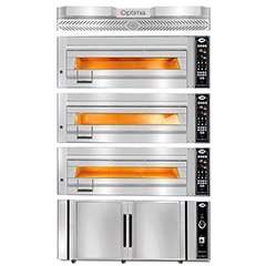 Gmg Optima PB3M-84 Elektrikli Pasta Börek Fırını, 3 Katlı, Mayalama Kabinli, 84x84x18 cm x 3 - Gmg (1)