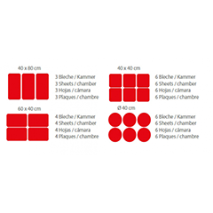 Gmg Optima PBF-84 Elektrikli Pasta Börek Fırını, Tek Katlı, 84x84x18 cm - 2