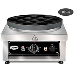 Gmg PC - E 40 Pankek Makinesi, Teflon Kaplamalı, 14x8 cm Kapasiteli - Gmg