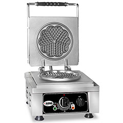 Gmg WE 01 S Çiçek Waffle Makinesi, Tekli, Değiştirilebilir Plakalı, 17 cm, Teflon Kaplamalı - Gmg