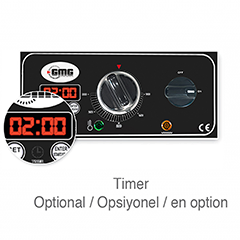 Gmg WE 02 Bruxel Waffle Makinesi, Tekli, Değiştirilebilir Plakalı - Gmg (1)