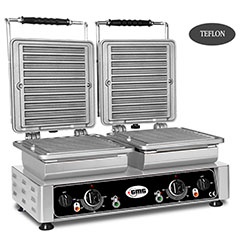 Gmg WE 28 Churo Waffle Makinesi, Çiftli, Değiştirilebilir Plakalı, Teflon Kaplamalı - Gmg