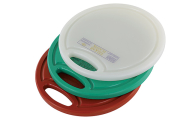 Gnç Hanging Corrugated Polyethylene Round Cutting Board, 2 cm Thickness, 30 cm - 1