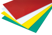 Gnç Polyethylene Cutting Board, 4 cm Thickness, 40x80 cm, White - 3