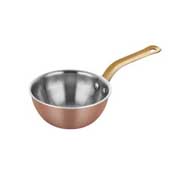 Altınbaşak Multi Metal Copper Mini Wok Pan, 12 cm - Altınbaşak
