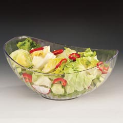 Zicco Gondol Teşhir Tabağı, Polikarbon, 33x22,5x13 cm, Şeffaf - 1