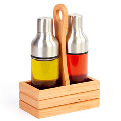 Groovy 2-Piece Oil Dispenser Set, 300 cc - Groovy