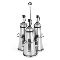 Groovy 3-Piece Oil Dispenser Set, 150 Cc - Groovy
