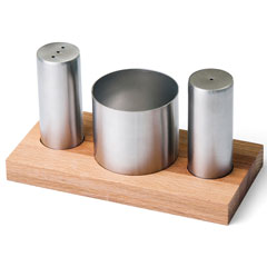 Groovy 3-piece Salt and Sugar Set - Groovy