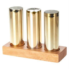 Groovy 3-Piece Spice Rack Set, Gold - Biradlı