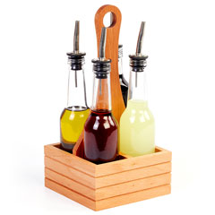 Groovy 4-Piece Oil Set, Round, 250 cc - Groovy