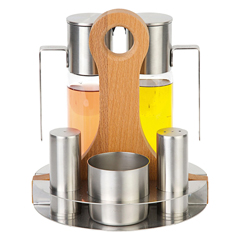 Groovy 5-piece Salt and Spice Set, 180 cc - Groovy