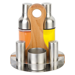 Groovy 5-piece Salt and Spice Set, 300 cc - Groovy