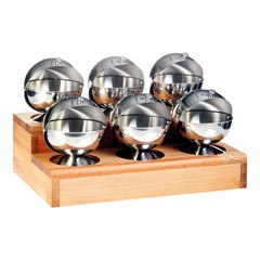 Groovy 6-Piece Sphere Spice Set - Groovy