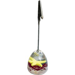 Groovy Acrylic Round Order Holder - Groovy