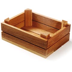 Groovy Beech Presentation Crate, 13x17x6 cm - Groovy