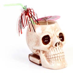 Groovy Ceramic Tiki Mug, 14x9x12 cm, 550 cc - Groovy