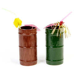 Groovy Ceramic Tiki Mug, 8x17 cm, 570 cc - Groovy