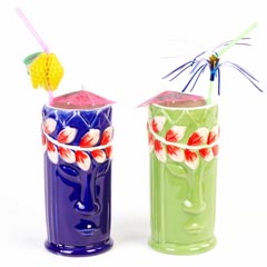 Groovy Ceramic Tiki Mug, 8x17,5 cm, 540 cc - Groovy