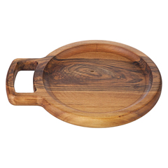 Groovy Ceviz Single Handle Presentation Board, 29x2.4 cm - Groovy