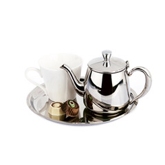 Groovy Coffee, Tea Set - Biradlı