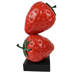 Groovy Decorative Double Strawberry, 21x19x52 cm - Groovy
