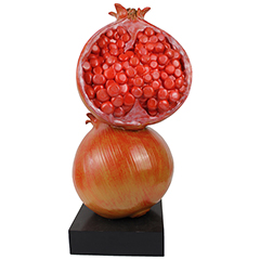 Groovy Decorative Double Pomegranate, 21x19x52 cm - Groovy