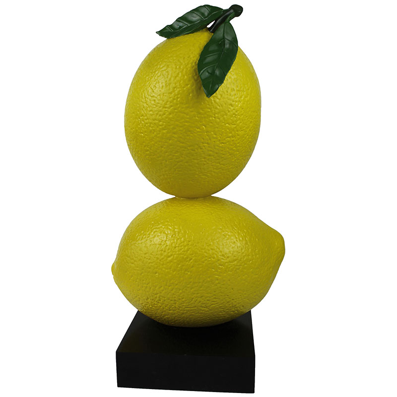 Groovy Dekoratif İkili Limon, 21x18x55 cm