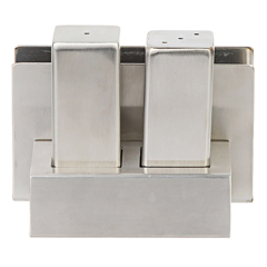 Groovy GRV-106 Napkin Holder Steel Salt Shaker Set - Groovy