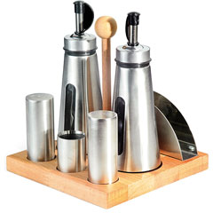 Groovy GRV-18, Set of 6 Salt and Oil Set - Groovy